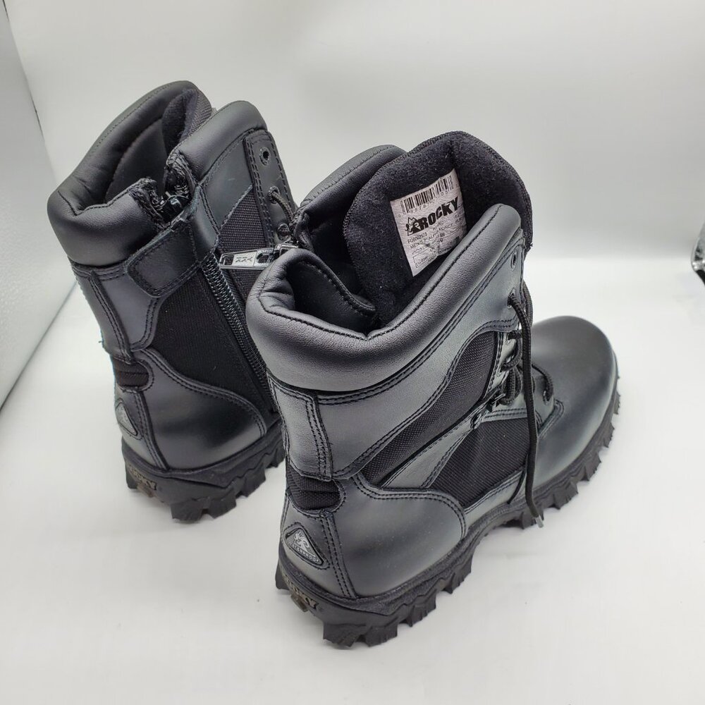 Rocky Men's Alpha Force 8" Zipper Military and Tactical Boot | 10W | NWOB - Picture 3 of 8